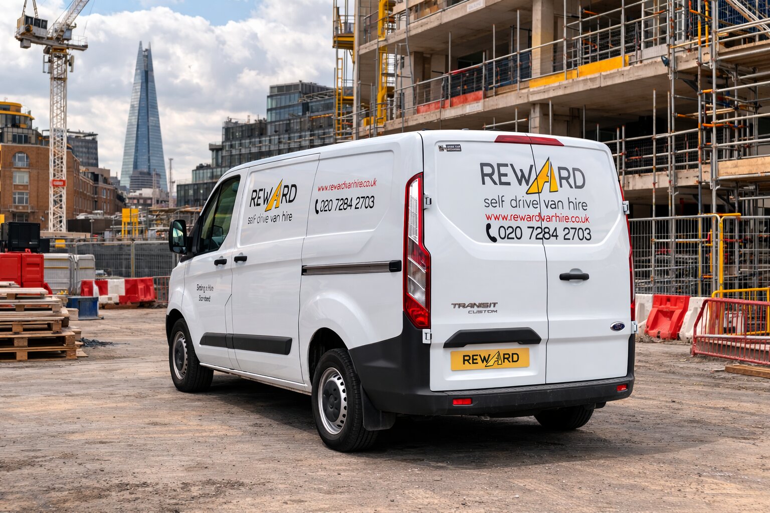 Van hire for construction and builders in London