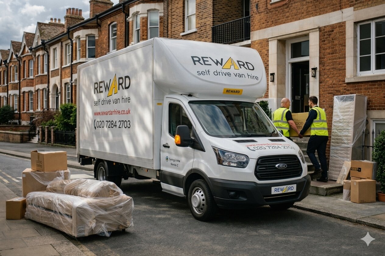 Van hire for estate agents in London