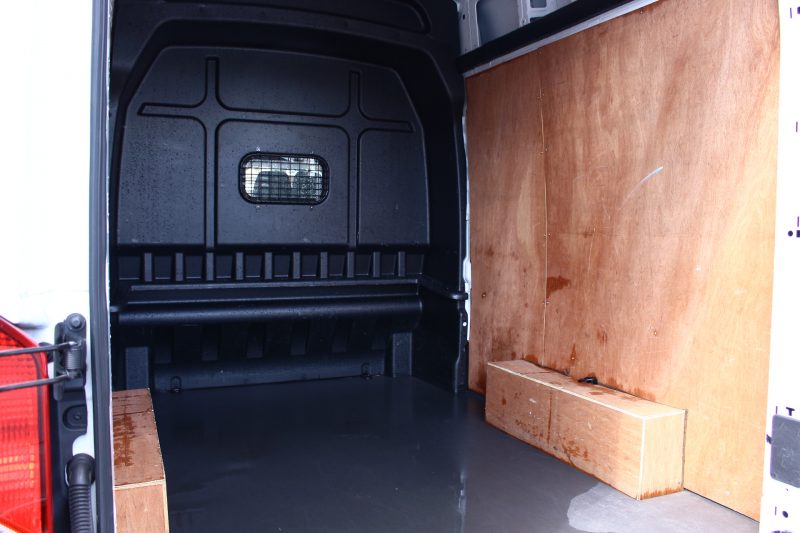 Crew van hire loading space