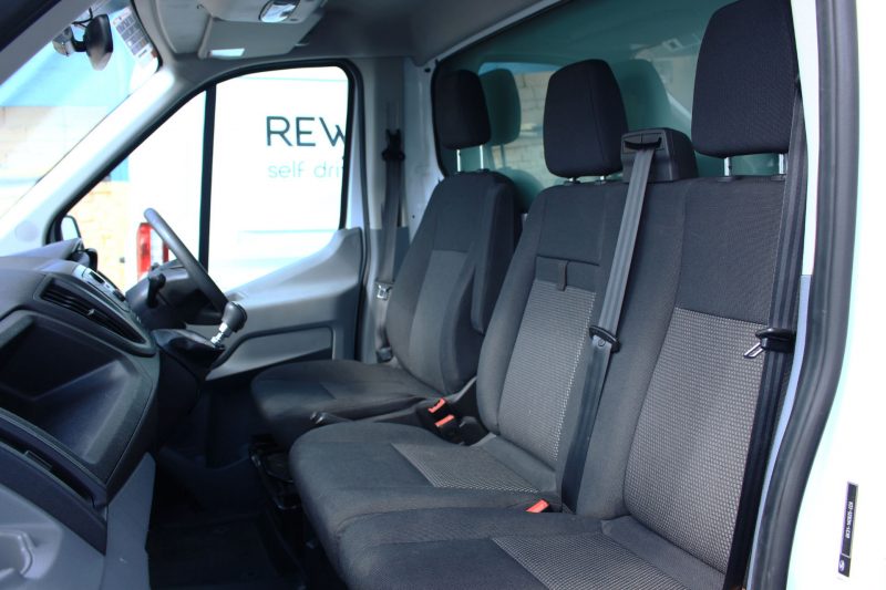 Self-drive Luton seats