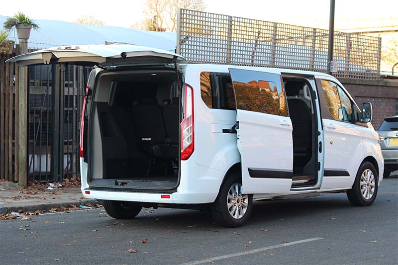 9 seater minibus hire doors back