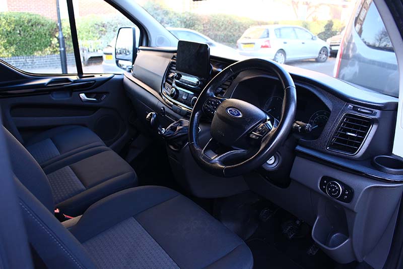 9 seater minibus hire interior