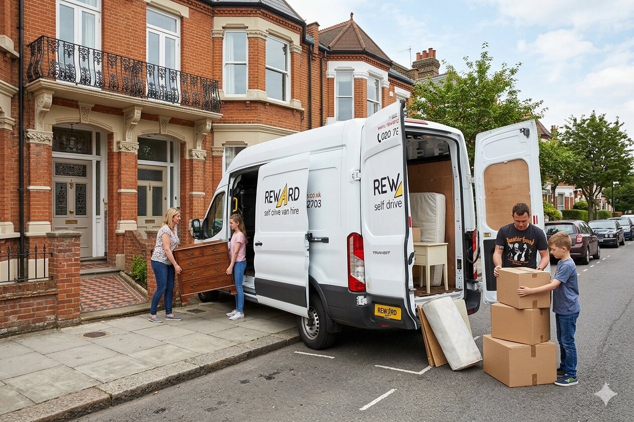 Van hire for house moves